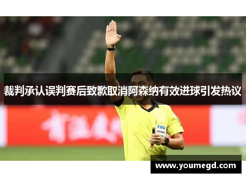 裁判承认误判赛后致歉取消阿森纳有效进球引发热议